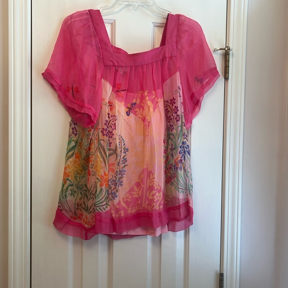 ECI New York Floral tunic